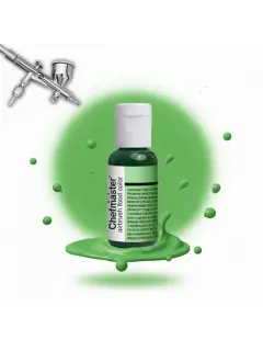MATELIC GREEN 18GR COLORANTE AEROGRAFO CHEFMASTER