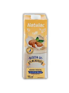 BEBIDA (LECHE) DE ALMENDRAS NATULAC 946ML