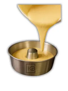 MOLDE SAVARIN ALUMINIO 8 CM DE ALTURA