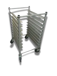 CARRO PEQUEÑO PORTABANDEJA 10T ALUMWARE