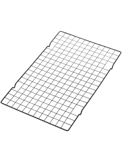 REJILLA DE ENFRIAMIENTO NEGRA 40X25CM WILTON