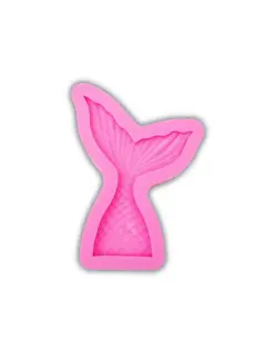 MOLDE ROSADO DE COLA DE SIRENA