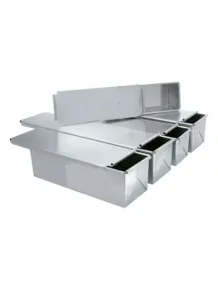 MOLDE PAN SANDWICH #3 30X10.4X9.5CM ALUMWARE