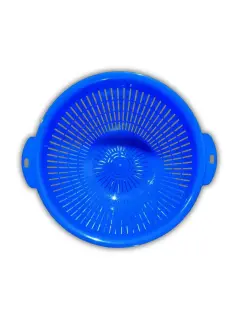 COLADOR PLASTICO ESCURRE FACILITO 25CM INOXPLAS