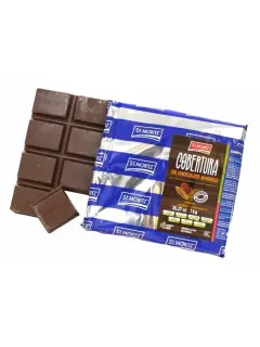 TABLETA COBERTURA BITTER 1KG ST MORITZ