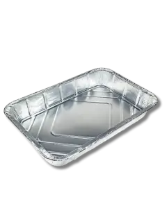 BANDEJA RECTANGULAR CHATA DE ALUMINIO 52X32.5X5CM 6010 RECIPAL
