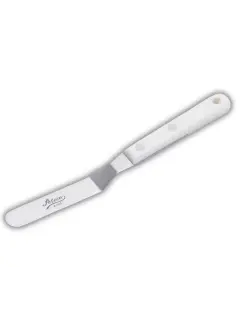 ESPATULA L MANGO BLANCO 9.5CM ATECO