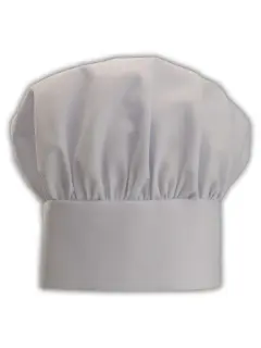 GORRO CHAMPIÑON PARA CHEF BLANCO WINCO
