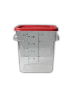 ENVASE TRANSPARENTE C/TAPA 8QT KITCHENBAR