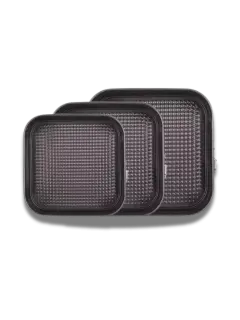 SET MOLDE DESMOLDABLE CUADRADO GRAN 3PC 24/26/28 AEC