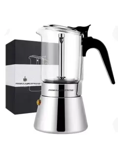 CAFETERA DE VIDRIO 6 TAZAS MOKA POT PRIMULA