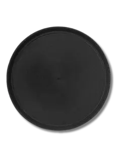BANDEJA DE SERVICIO REDONDA NEGRA 46CM MEITAL