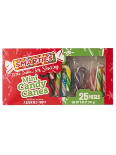MINI BASTONES DE CARAMELO SMARTIES 25UND