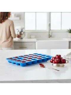 MOLDE SILICON HEART 24 CAVIDADES WILTON