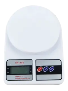 BALANZA DIGITAL 7KG/1GR BLANCA