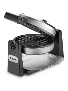 WAFLERA BELGA CUISINART CON SISTEMA ROTATORIO 180°