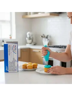 CAJA DE MANGAS DESECHABLES 22" 100UND ATECO