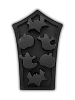 MOLDE DE SILICON HALLOWEEN 6 CAVIDADES WILTON