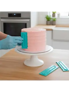 SET DE 3 ALISADORES SCRAPERS AZUL AEC