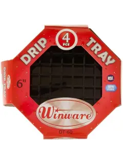 SET BANDEJA DE GOTEO 15X15CM 4UND WINCO
