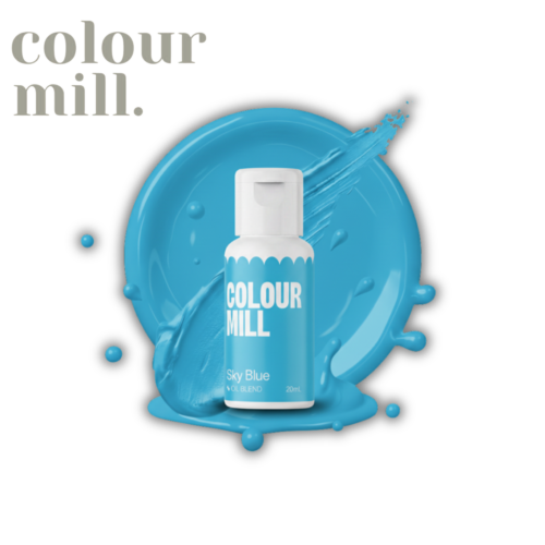 SKY BLUE COLORANTE PARA TODO 20ML COLOUR MILL
