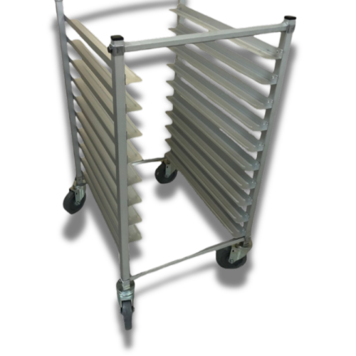 CARRO PEQUEÑO PORTABANDEJA 10T ALUMWARE