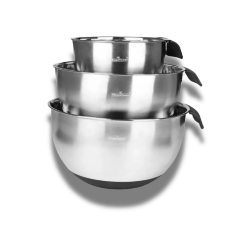 SET BOWL DE ACERO ANTIRESBALANTE 3UND MAGEFESA