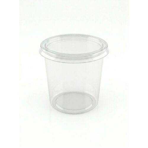 TINA TRANSPARENTE 4.5OZ C/TAPA 10UND