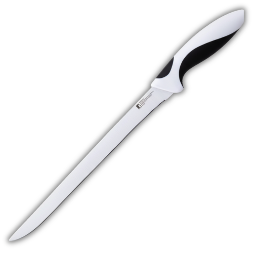 CUCHILLO JAMONERO 25CM REVESTIMIENTO CERAMICO BERGNER