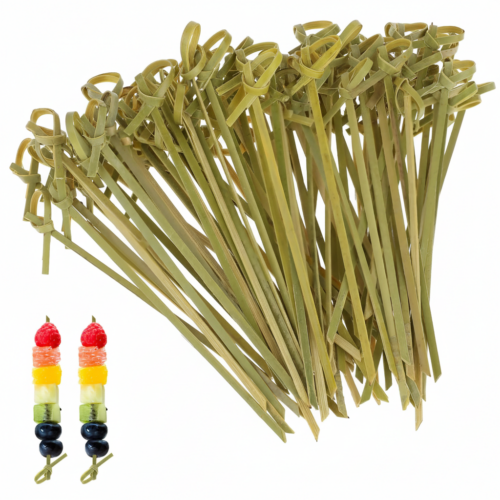 SET DE 100 PALILLO DE BAMBU 12CM