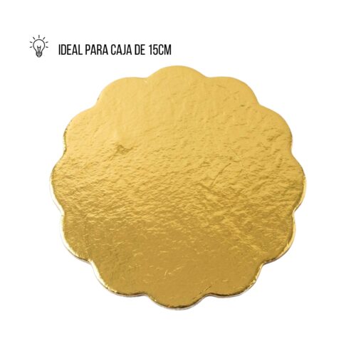 DISCO #6/16CM DORADO NACIONAL