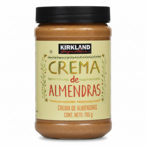 CREMA DE ALMENDRAS SIN AZUCAR ORGANIC 765GR KIRKLAND