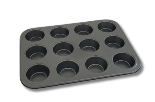 BANDEJA MOLDE DE 12 CUPCAKE TEFLON