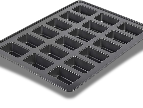 BANDEJA 18 CAVIDADES MINI LOAF WILTON 55X39CM