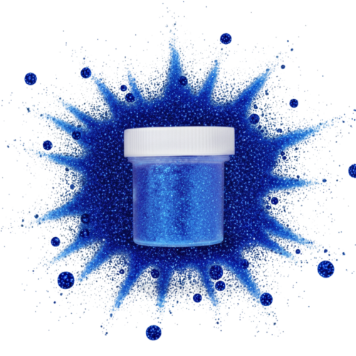 ESCARCHA AZUL ELECTRICO POTE 5GR NACIONAL