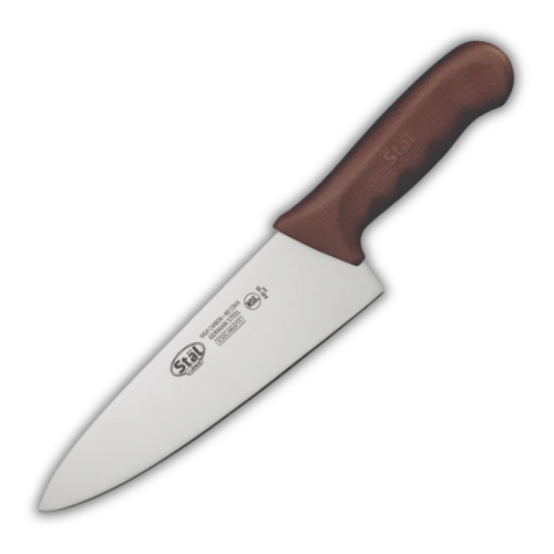 CUCHILLO 8" ACERO ALTO CARBONO MANGO CAFE WINCO