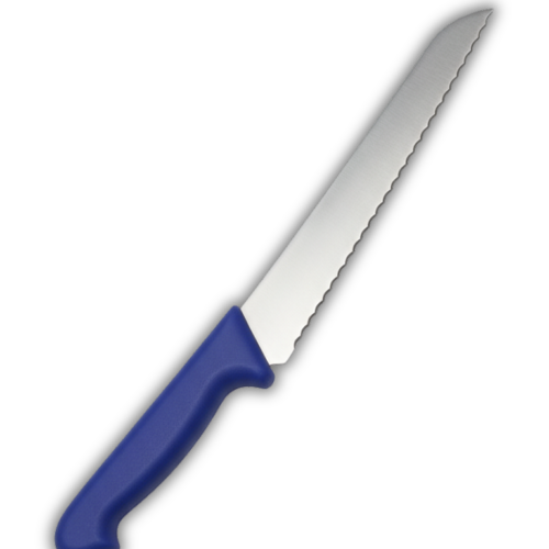 CUCHILLO PARA PIE MANGO AZUL CAFERRA