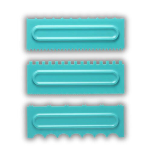 SET DE 3 ALISADORES SCRAPERS AZUL AEC