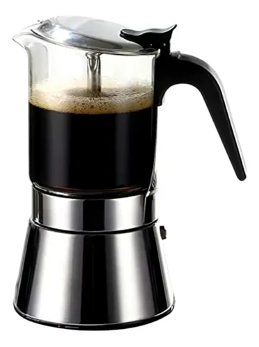 CAFETERA DE VIDRIO 6 TAZAS MOKA POT PRIMULA