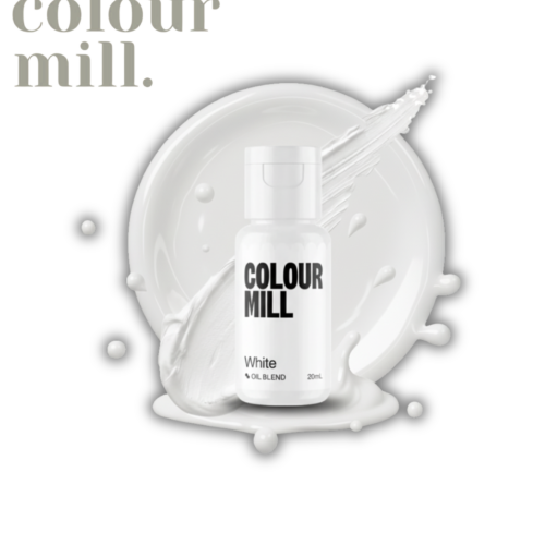 WHITE COLORANTE PARA TODO 20ML COLOUR MILL