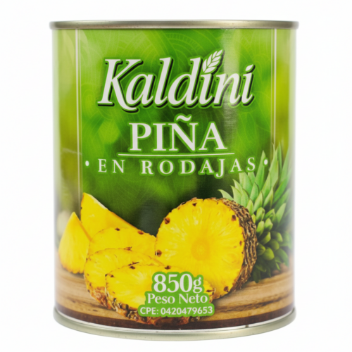 PIÑA EN RODAJAS 850GR KALDINI