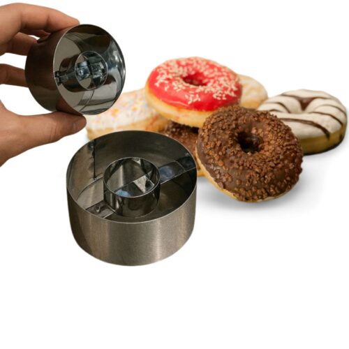 CORTADOR DE DONAS 6CM DE ACERO  SONRISAS