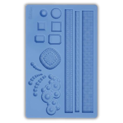 MOLDE PARA FONDANT FORMA JOYAS WILTON