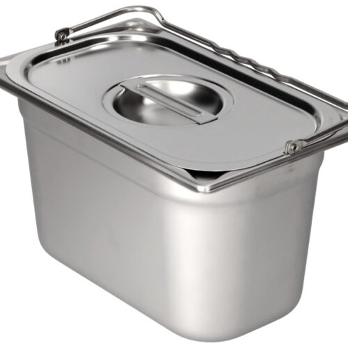 BANDEJA 1/2 ACERO INOXIDABLE 32.5X26.5X15CM CONTIHOME