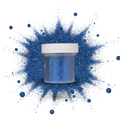 ESCARCHA AZUL OSCURO POTE 5GR NACIONAL