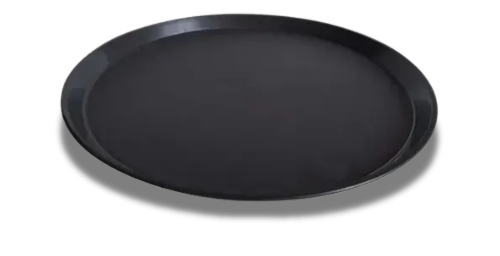 BANDEJA CAMARERO 40CM NEGRA ALFA HOGAR