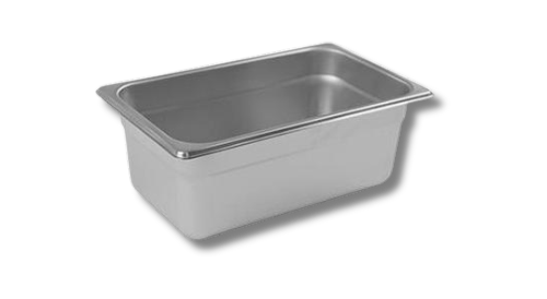 BANDEJA 1/3 ACERO INOX 32.4X17.5X15CM MEITAL