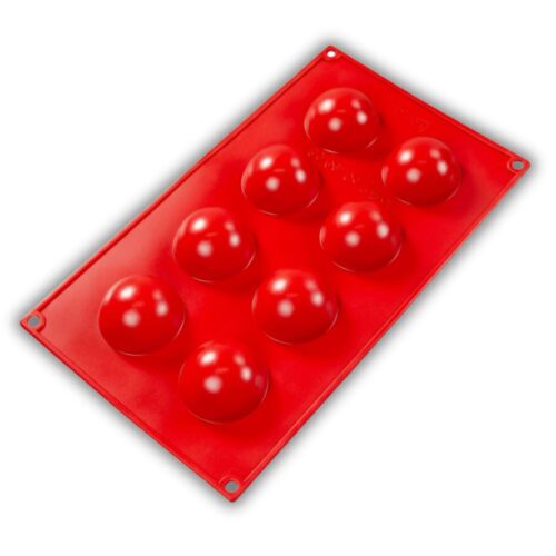 MOLDE DE SILICON SEMI ESFERA 1OZ FAT DADDIO'S 004