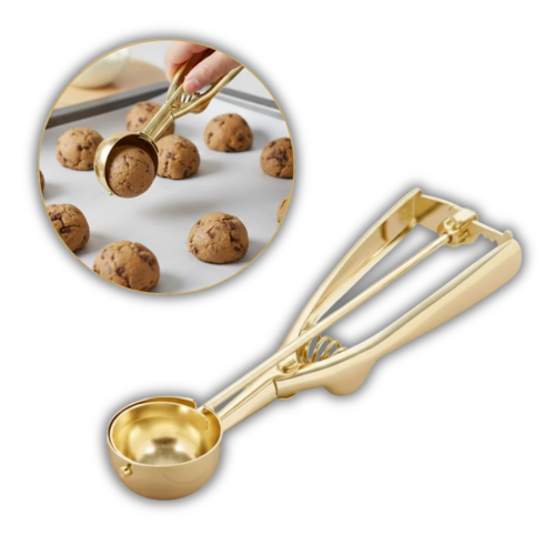 CUCHARA PARA GALLETAS DORADA WLTON UNIDAD