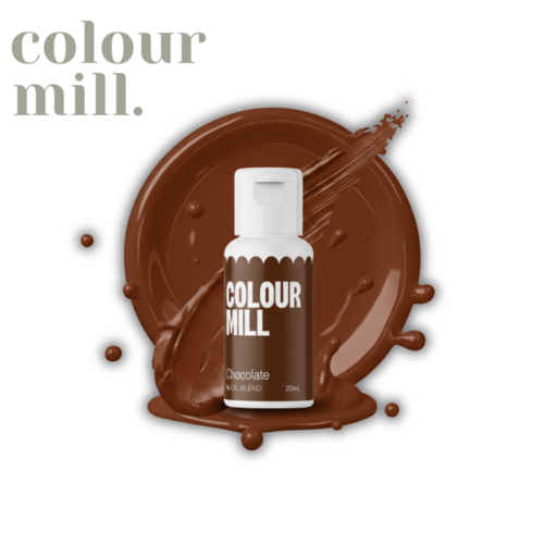 CHOCOLATE COLORANTE PARA TODO 20 ML COLOUR MILL